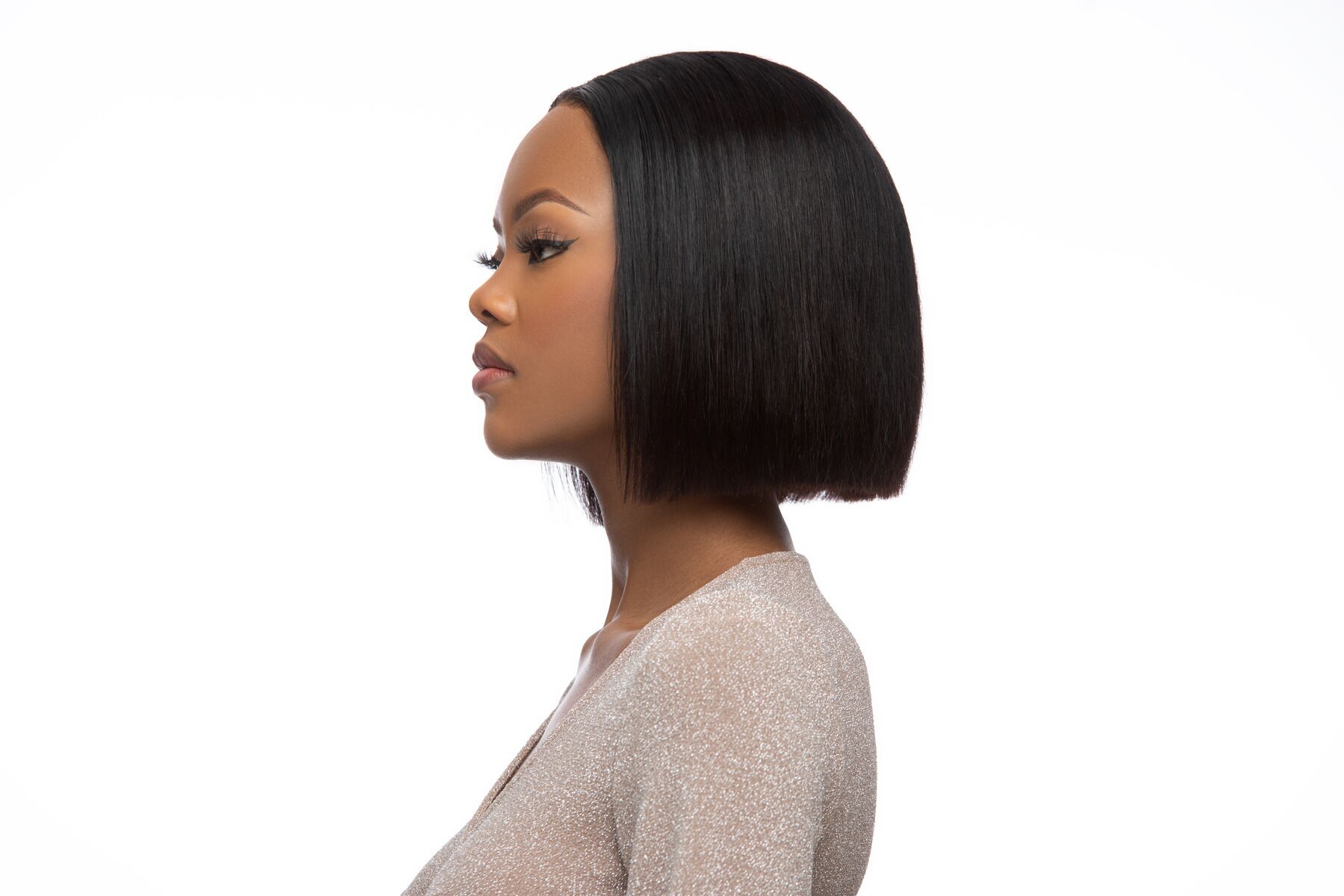 8 Inches Brazilian Bob Wig.